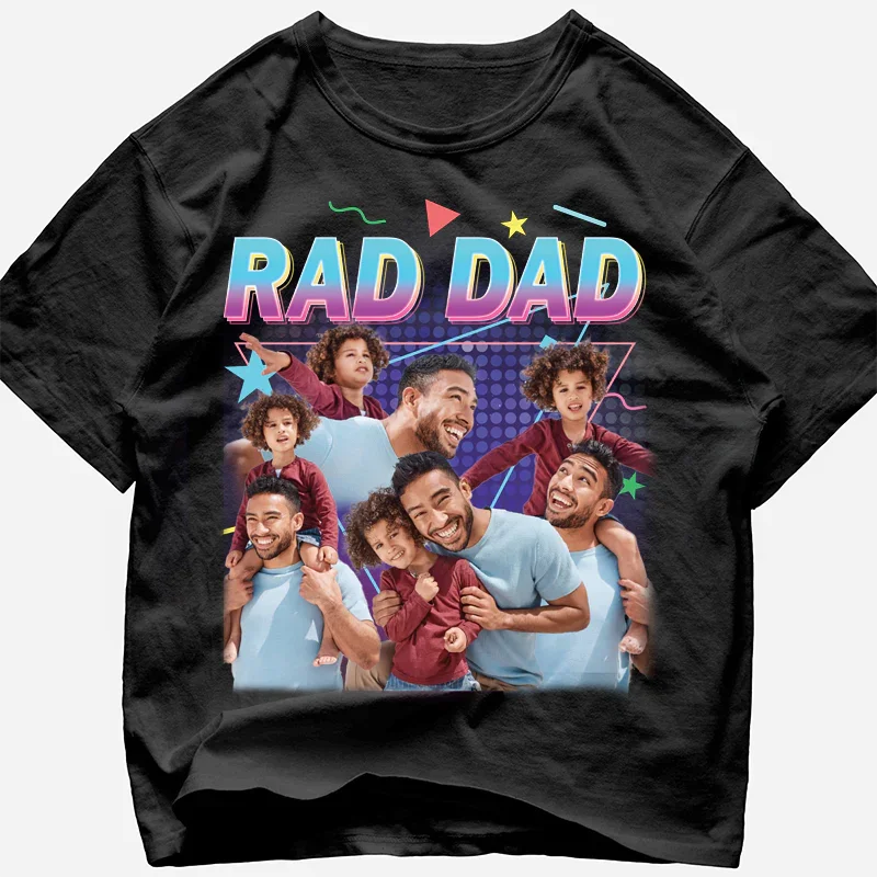 "Rad Dad" Handcraft Tee - Histozing