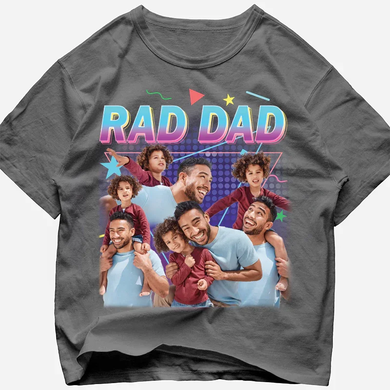 "Rad Dad" Handcraft Tee - Histozing