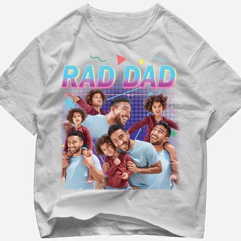 "Rad Dad" Handcraft Tee - Histozing