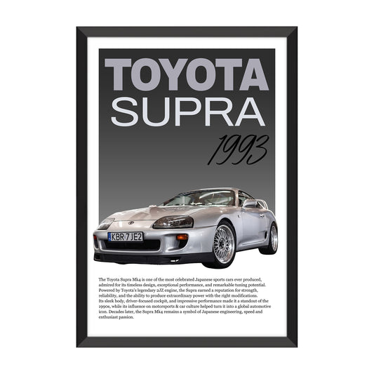 "Editorial" Car Wall Art Poster