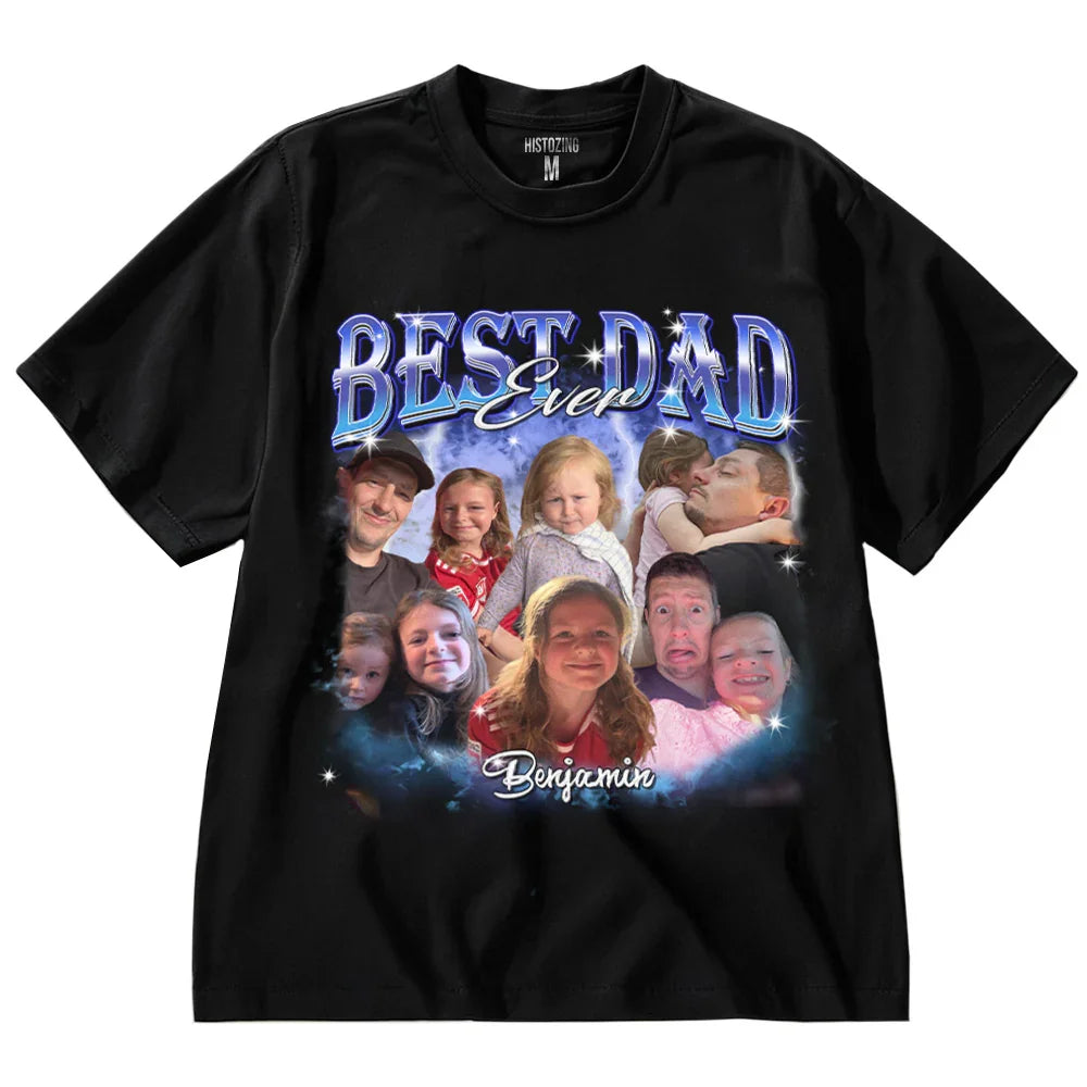 "Best Dad Ever" Handcraft Tee - Histozing