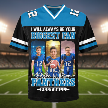 "Your Biggest Fan" Football Jersey