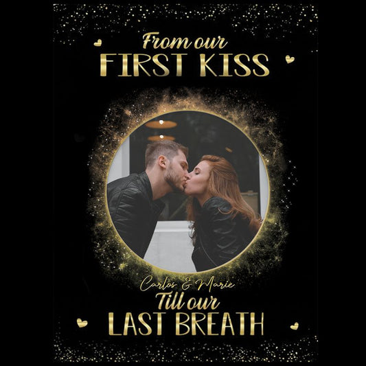 "First Kiss" Blanket