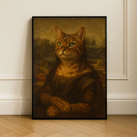 Mona Lisa Portrait Handcrafted Wall Art
