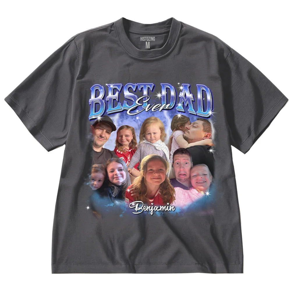 "Best Dad Ever" Handcraft Tee - Histozing