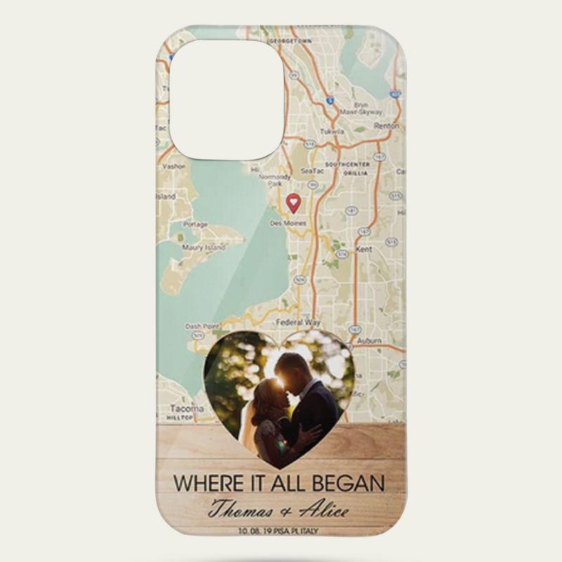 "Love Map" Phone Case