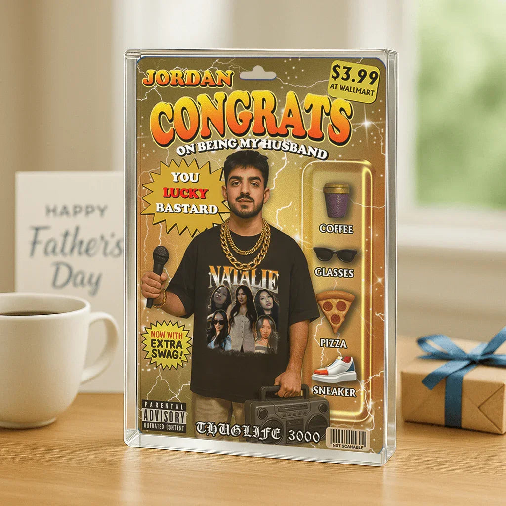 "Congrats" Handcraft Acrylic Block Plaque - Histozing