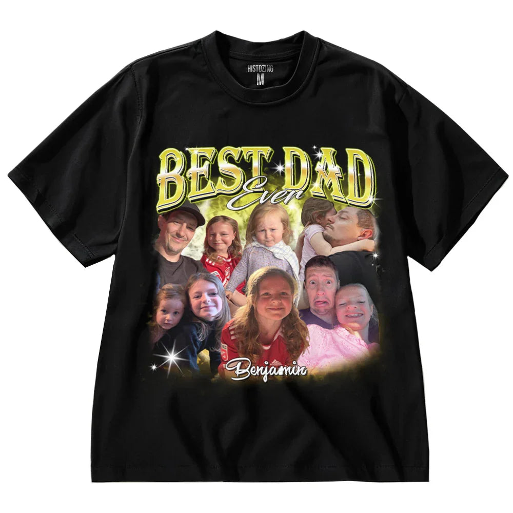 "Best Dad Ever" Handcraft Tee - Histozing