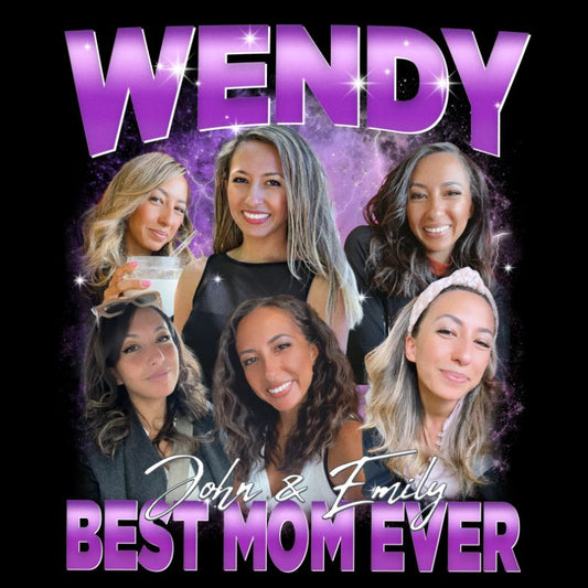 "Best Mom Ever" Handcraft Tee