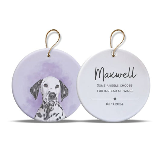 Watercolor Pet Handcraft  Ornament