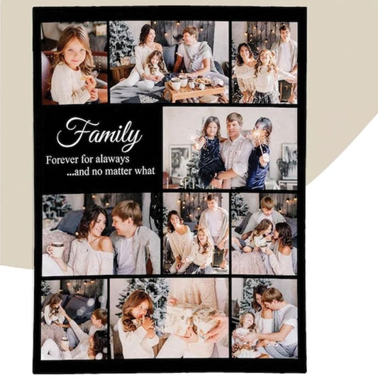 "Family Collage" Blanket