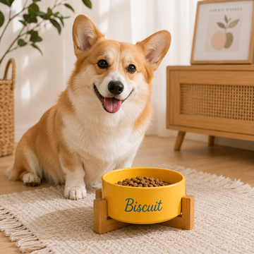 Furry Friend Handcraft Pet Bowl