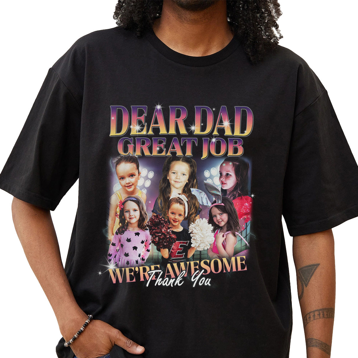 "Dear Dad, Great Job" Handcraft Tee