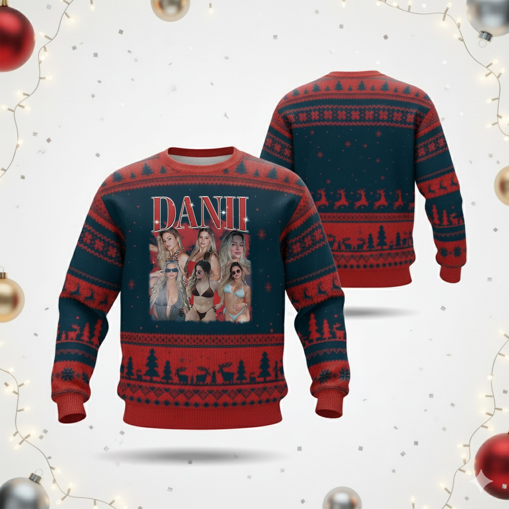 Uglier Merrier Christmas Ugly Sweater