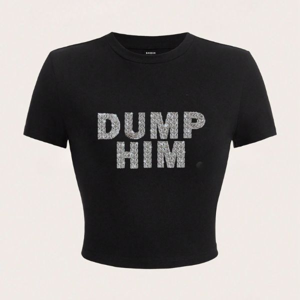 Dump Him Crop Top