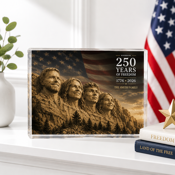 Carved Legacy Acrylic Block Plaque