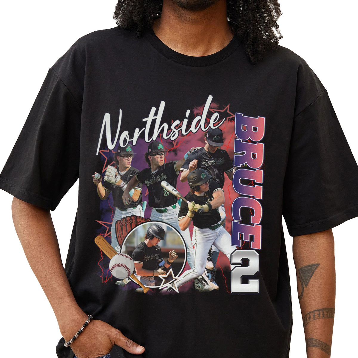 "Brave Hero" Handcraft Tee