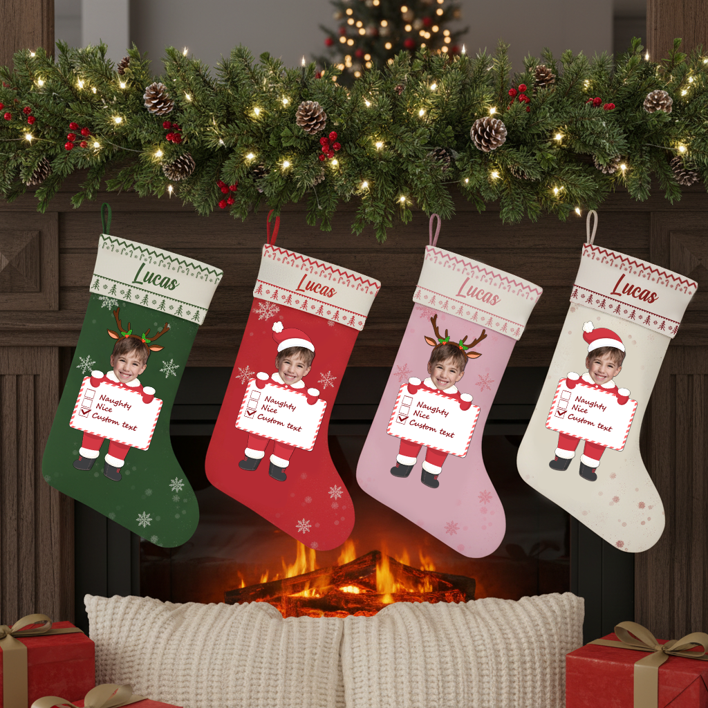 Dear Santa Christmas Stocking