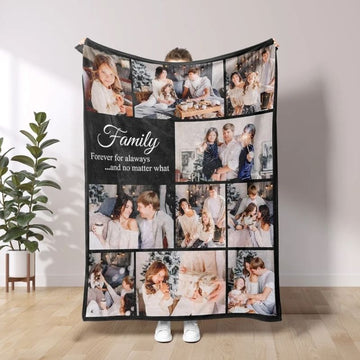 "Family Collage" Blanket