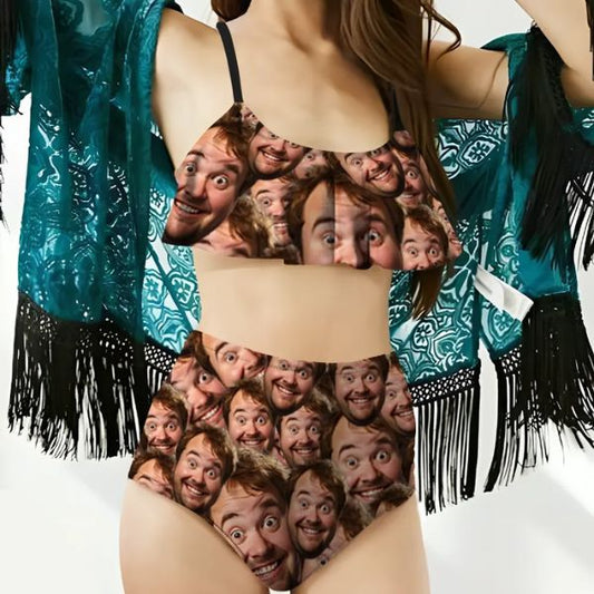 Funny Custom Full-face Bikini