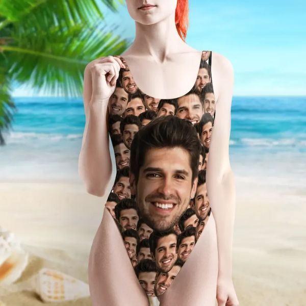 Funny Custom Full-face Bikini