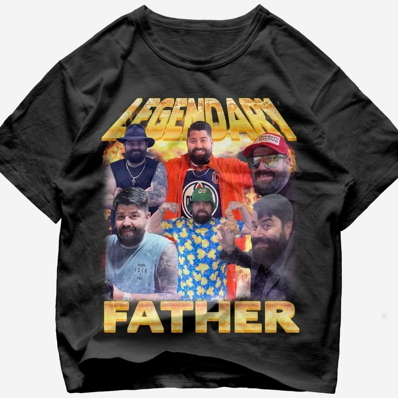 "Legendary Father" Handcraft Tee