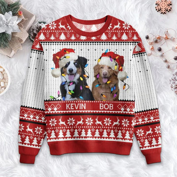 "Bright Pet Crhistmas" Handcraft Sweater