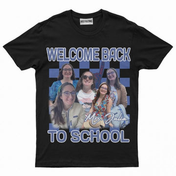 Cool Welcome Back To School Handcraft Tee