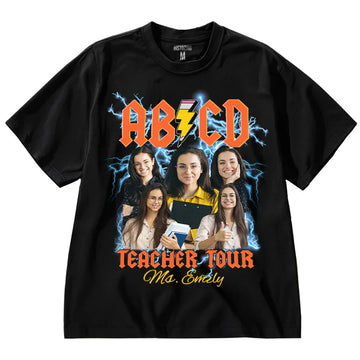 "ABCD Teacher Tour" Handcraft Tee - Histozing