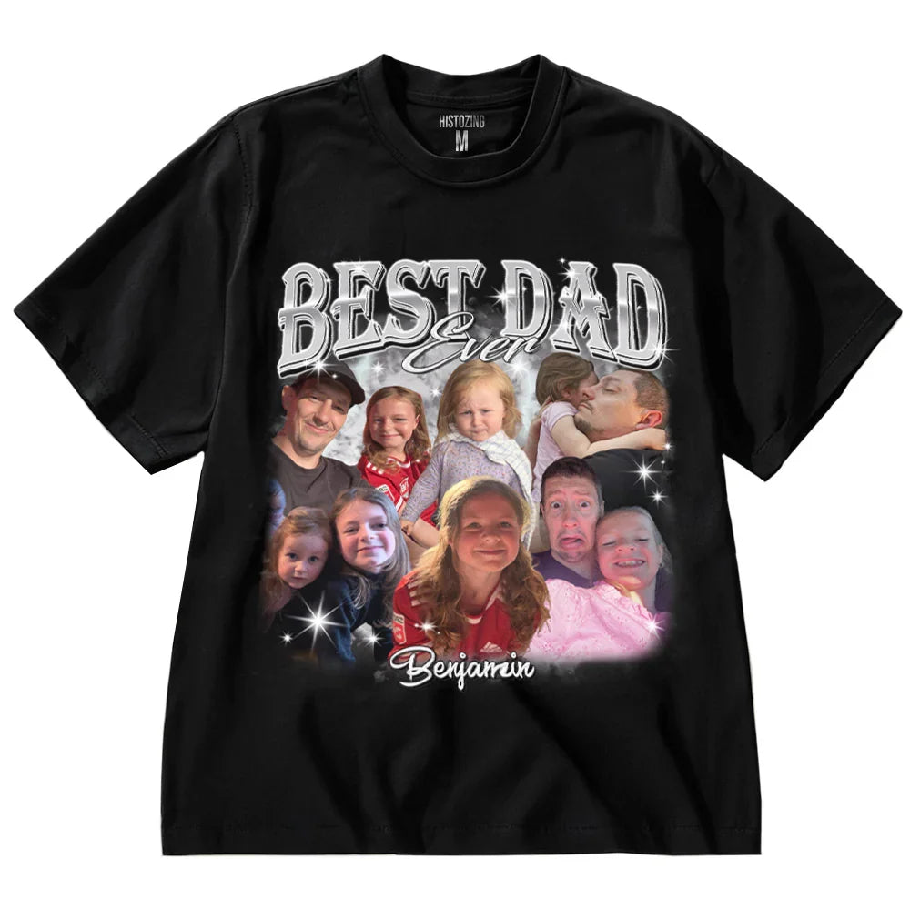 "Best Dad Ever" Handcraft Tee - Histozing