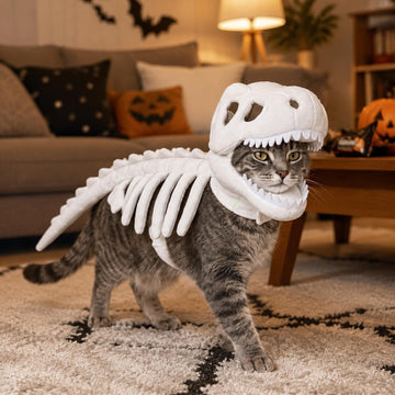 Spooky Dino Bones Pet Costume