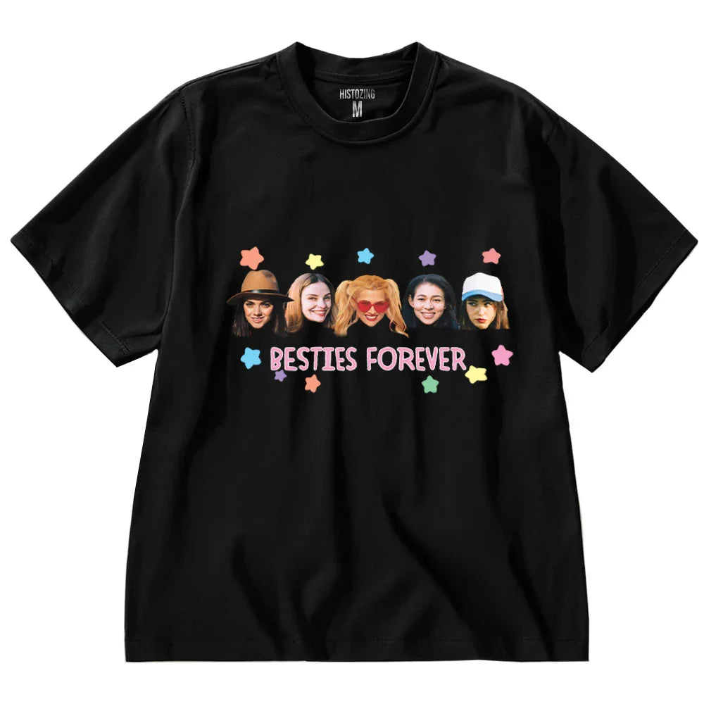 "Best Friend Forever" Handcraft Tee - Histozing