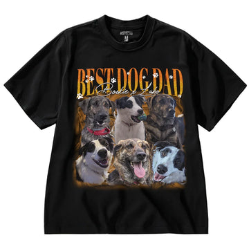 "Dog Dad" Handcraft Tee - Histozing