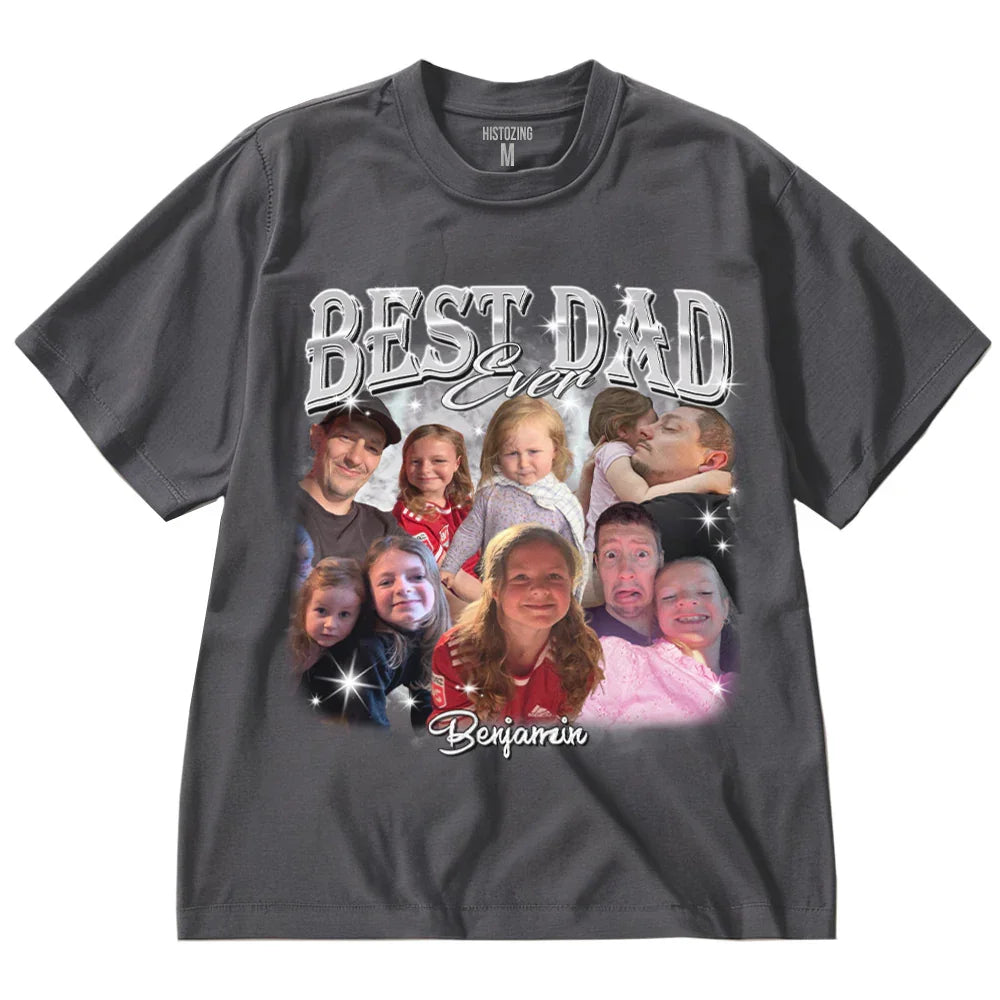 "Best Dad Ever" Handcraft Tee - Histozing