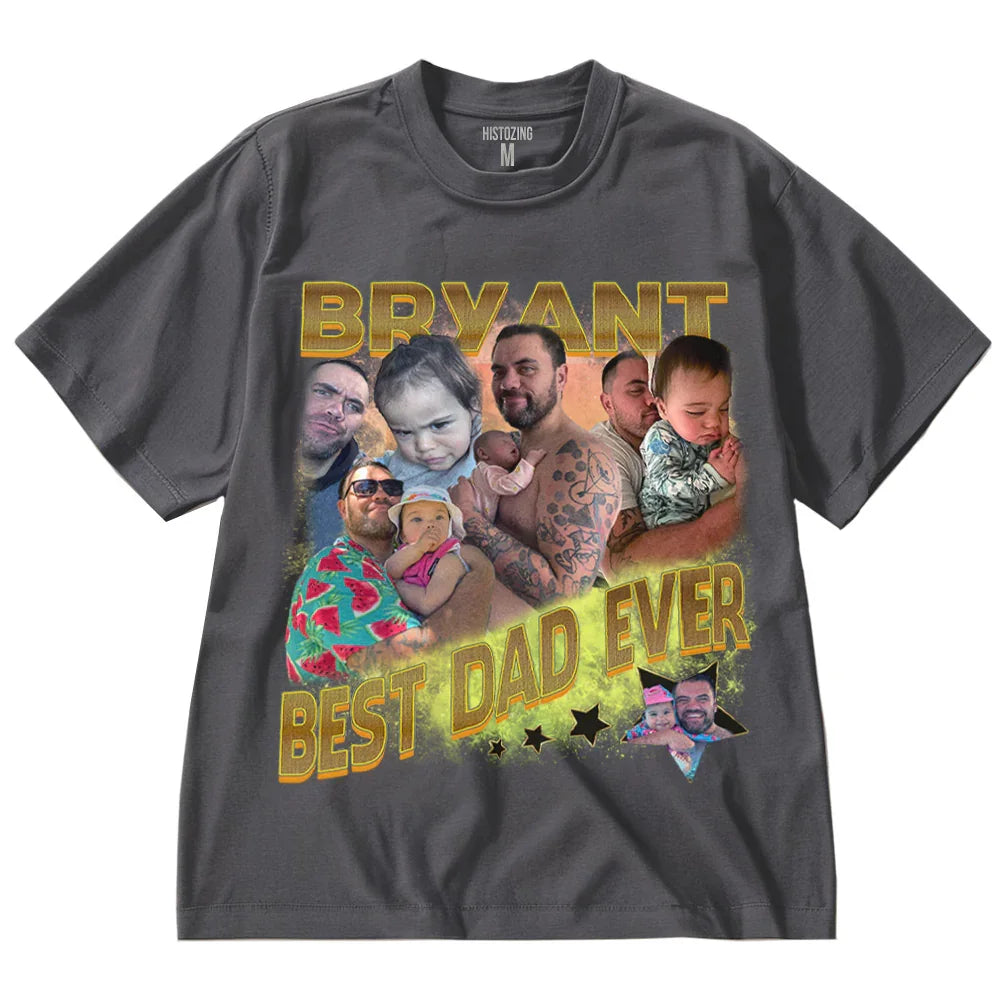 "Best Dad Ever" Handcraft Tee - Histozing