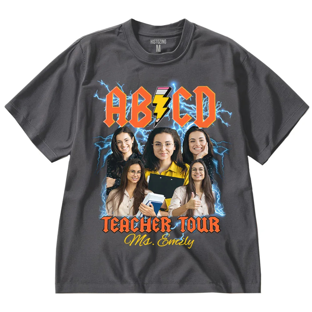 "ABCD Teacher Tour" Handcraft Tee - Histozing