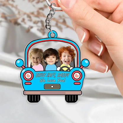 Drive Safe Daddy Handcraft Acrylic Keychain - Histozing