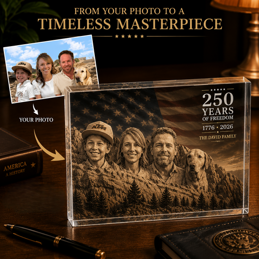 Carved Legacy Acrylic Block Plaque