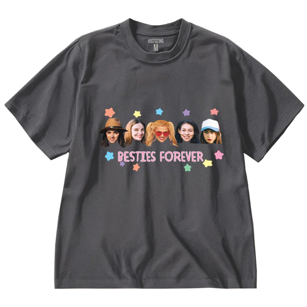 "Best Friend Forever" Handcraft Tee - Histozing