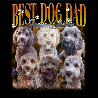 "Dog Dad" Handcraft Tee - Histozing