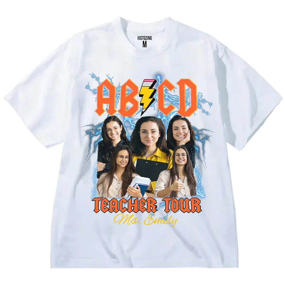 "ABCD Teacher Tour" Handcraft Tee - Histozing
