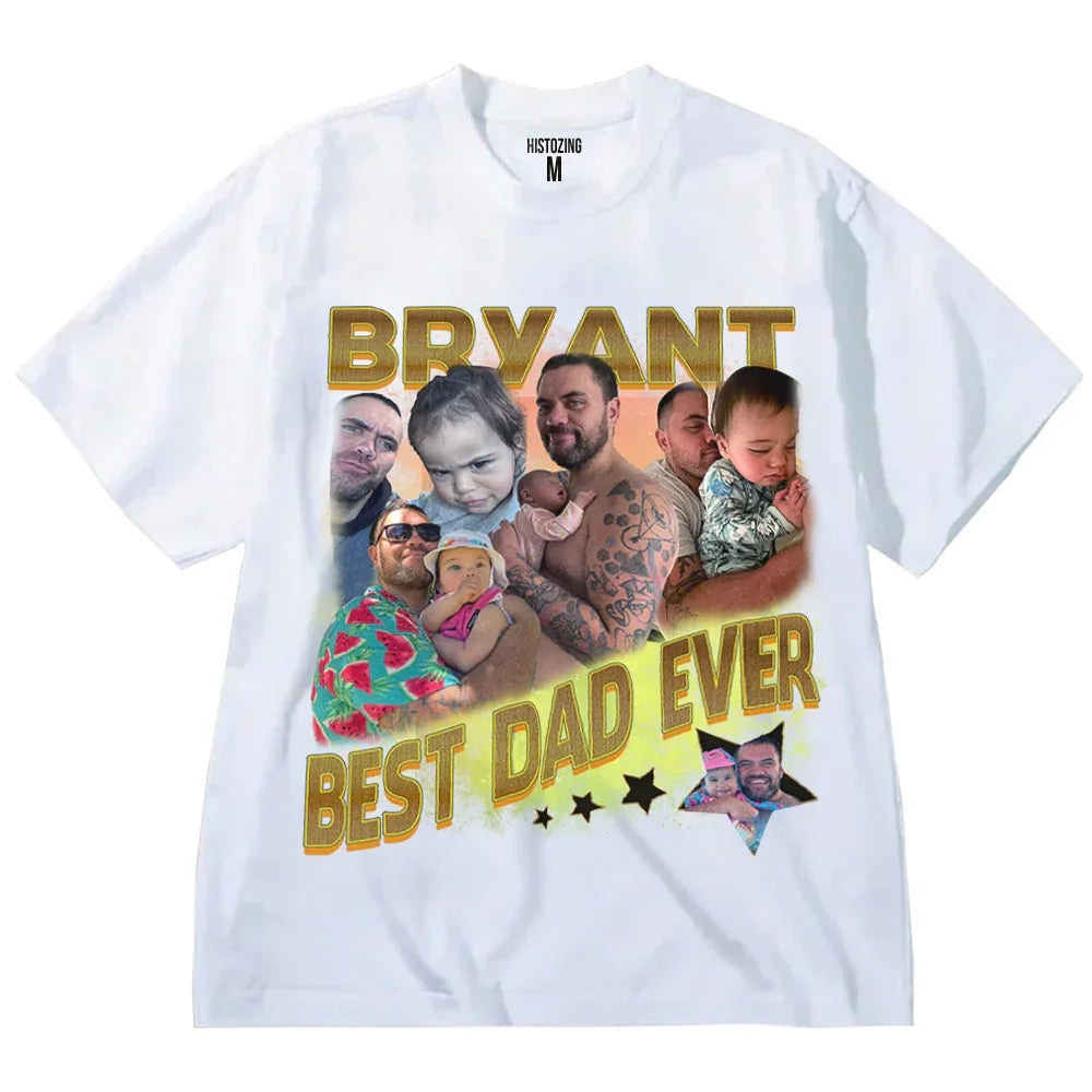 "Best Dad Ever" Handcraft Tee - Histozing