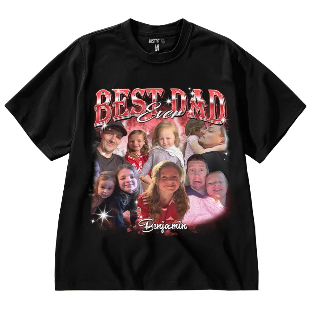 "Best Dad Ever" Handcraft Tee - Histozing