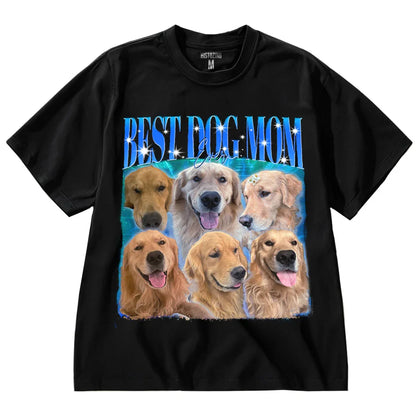 "Best Dog Mom Ever" Handcraft Tee - Histozing