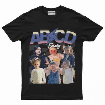 Cool ABCD Thunder Handcraft Kid Tee