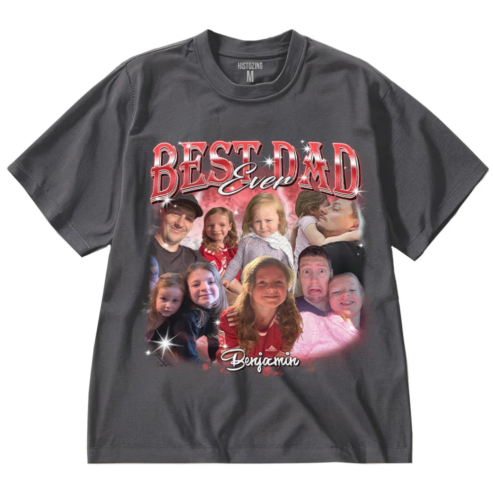 "Best Dad Ever" Handcraft Tee - Histozing