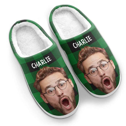 "Happiness Is a Warm Puppy" Handcraft Slippers - Histozing