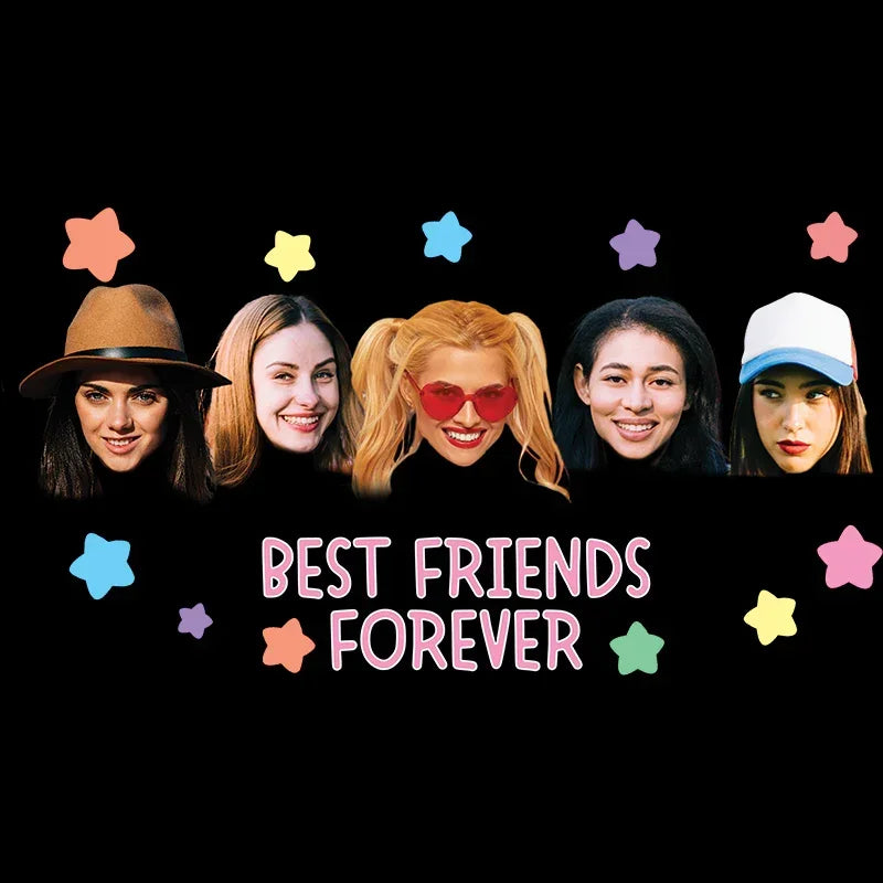 "Best Friend Forever" Handcraft Tee - Histozing