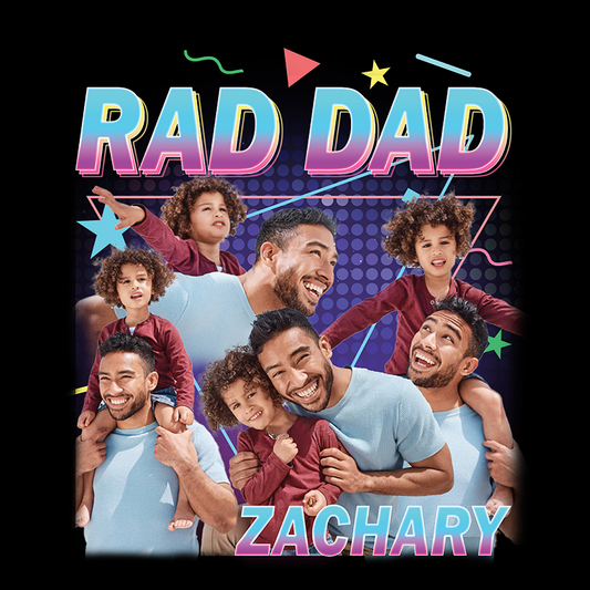 "Rad Dad" Handcraft Tee