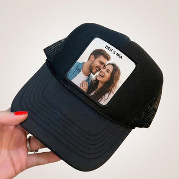 Together Hat - Custom Photo Trucker hat